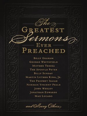 cover image of The Greatest Sermons Ever Preached